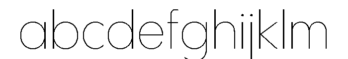 PPPangramSansCompact Thin Instance FONT