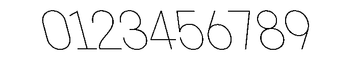 PPPangramSansCompact ThinReclined Instance Font OTHER CHARS