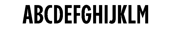 PPPangramSansCompressed Bold Instance Font UPPERCASE