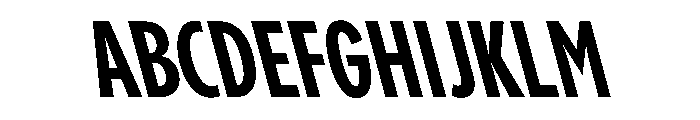 PPPangramSansCompressed BoldReclined Instance Font UPPERCASE
