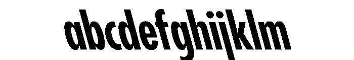 PPPangramSansCompressed BoldReclined Instance FONT