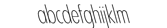PPPangramSansCompressed ExtralightReclined Instance FONT