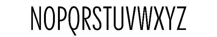 PPPangramSansCompressed Regular Instance Font UPPERCASE