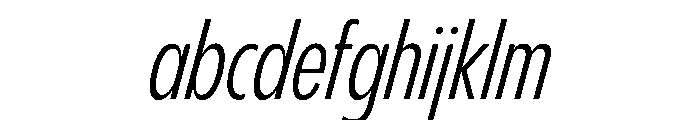 PPPangramSansCompressed RegularItalic Instance FONT