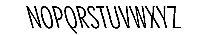 PPPangramSansCompressed RegularReclined Instance Font UPPERCASE