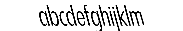 PPPangramSansCompressed RegularReclined Instance FONT