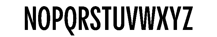PPPangramSansCompressed Semibold Instance Font UPPERCASE