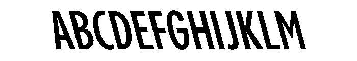 PPPangramSansCompressed SemiboldReclined Instance Font UPPERCASE
