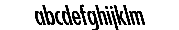 PPPangramSansCompressed SemiboldReclined Instance FONT