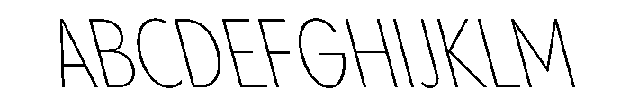 PPPangramSansCondensed ExtralightReclined Instance Font UPPERCASE