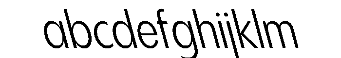 PPPangramSansCondensed RegularReclined Instance FONT