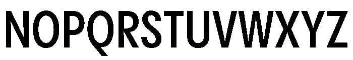 PPPangramSansCondensed Semibold Instance Font UPPERCASE