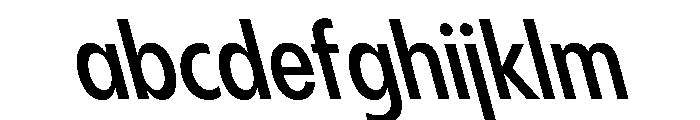 PPPangramSansCondensed SemiboldReclined Instance FONT