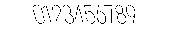 PPPangramSansCondensed ThinReclined Instance Font OTHER CHARS