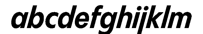 PPPangramSansNarrow BoldItalic Instance FONT