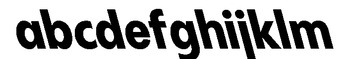 PPPangramSansNarrow ExtraboldReclined Instance FONT
