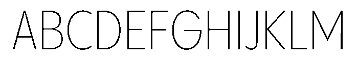 PPPangramSansNarrow Extralight Instance Font UPPERCASE