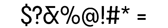 PPPangramSansNarrow Medium Instance Font OTHER CHARS