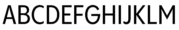 PPPangramSansNarrow Medium Instance Font UPPERCASE