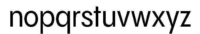 PPPangramSansNarrow Medium Instance Font LOWERCASE