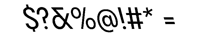 PPPangramSansNarrow MediumReclined Instance Font OTHER CHARS