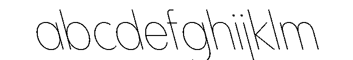 PPPangramSansNarrow ThinReclined Instance FONT