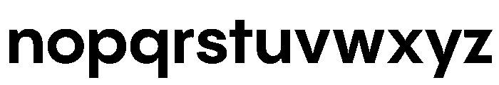 PPPangramSansNormal Bold Instance Font LOWERCASE