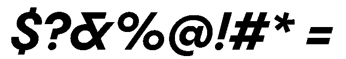 PPPangramSansNormal BoldItalic Instance Font OTHER CHARS
