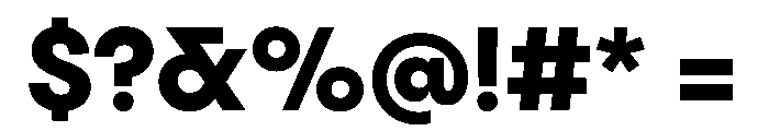 PPPangramSansNormal Extrabold Instance Font OTHER CHARS