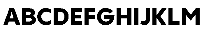 PPPangramSansNormal Extrabold Instance Font UPPERCASE
