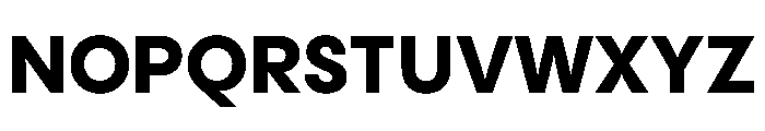 PPPangramSansNormal Extrabold Instance Font UPPERCASE