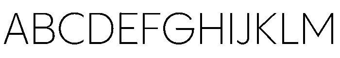 PPPangramSansNormal Light Instance Font UPPERCASE