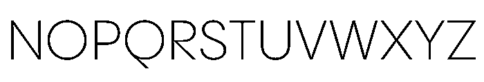 PPPangramSansNormal Light Instance Font UPPERCASE