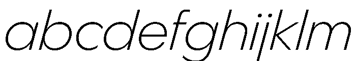 PPPangramSansNormal LightItalic Instance FONT