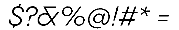 PPPangramSansNormal RegularItalic Instance Font OTHER CHARS