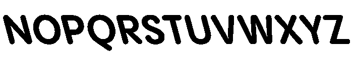 PPPangramSansRoundedCompact BoldReclined Instance Font UPPERCASE