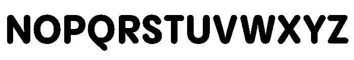 PPPangramSansRoundedCompact Extrabold Instance Font UPPERCASE
