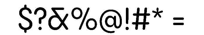 PPPangramSansRoundedCompact Medium Instance Font OTHER CHARS