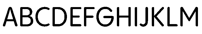 PPPangramSansRoundedCompact Medium Instance Font UPPERCASE