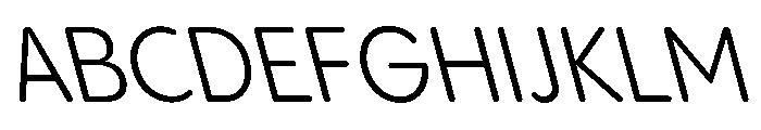 PPPangramSansRoundedCompact RegularReclined Instance Font UPPERCASE