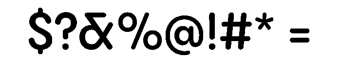 PPPangramSansRoundedCompact Semibold Instance Font OTHER CHARS