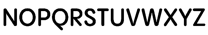 PPPangramSansRoundedCompact Semibold Instance Font UPPERCASE