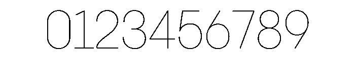 PPPangramSansRoundedCompact Thin Instance Font OTHER CHARS