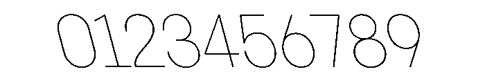 PPPangramSansRoundedCompact ThinReclined Instance Font OTHER CHARS