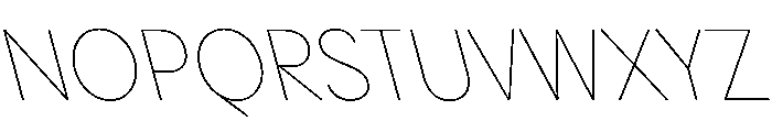 PPPangramSansRoundedCompact ThinReclined Instance Font UPPERCASE