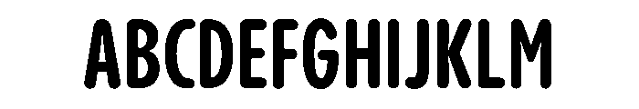 PPPangramSansRoundedCompressed Bold Instance Font UPPERCASE