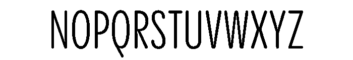 PPPangramSansRoundedCompressed Regular Instance Font UPPERCASE