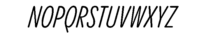 PPPangramSansRoundedCompressed RegularItalic Instance Font UPPERCASE