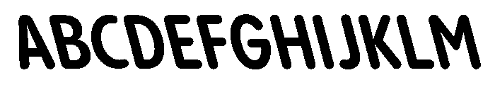 PPPangramSansRoundedCondensed BoldReclined Instance Font UPPERCASE