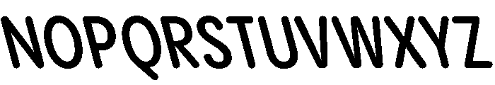PPPangramSansRoundedCondensed SemiboldReclined Instance Font UPPERCASE